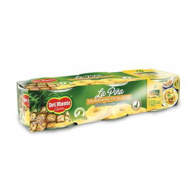 Piña Del Monte En Su Jugo 145g Pack-3