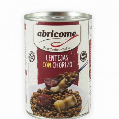 Lenteja Abricome Con Chorizo 420g