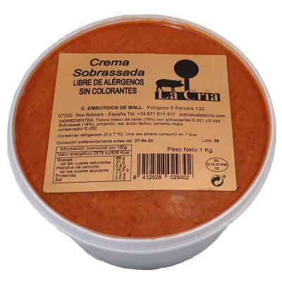 Sobrasada La Cria Crema 1k