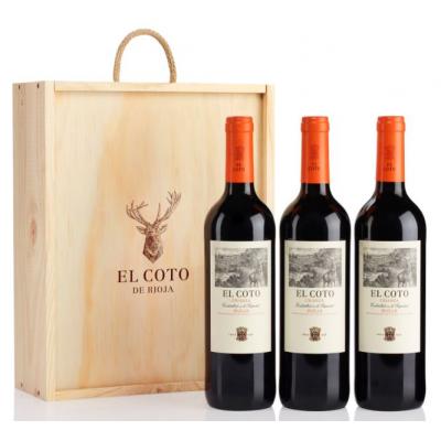 Vino Coto Crianza Con Madera 3 Botella