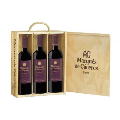 Vino Marques Caceres Reserva Con Madera 3botellas