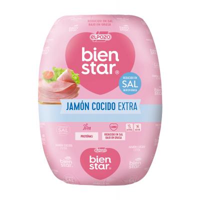 Jamon Cocido Elpozo Sin Sal 0% 7k E/K