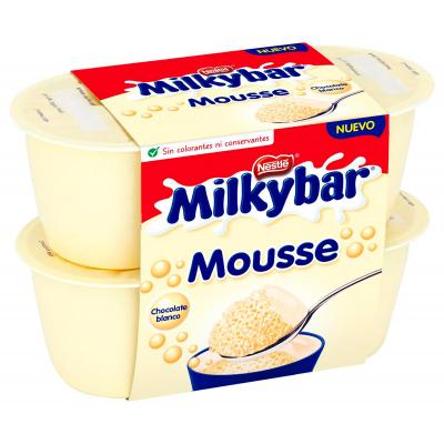 Mousse Nestle Milkybar Pack-4
