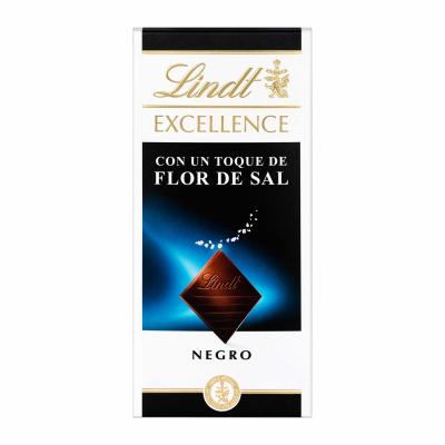 Chocolate Lindt Excellence Flor De Sal 100g