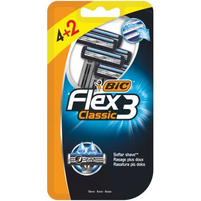 Maquinilla Bic Flex 3 Clasica 4+2u