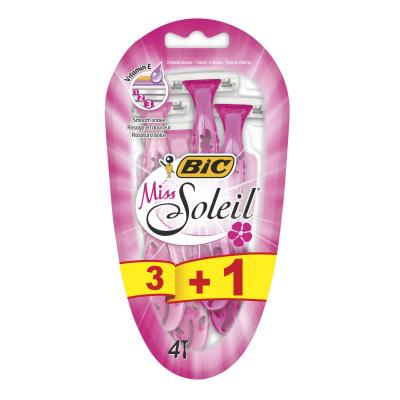Maquinilla Bic Femenina Miss Soleil 3+1
