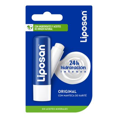 Lapiz Labios Liposan Clasico Azul 1u