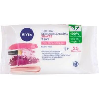 Toallitas Nivea Desmaquillantes Sensible 25u