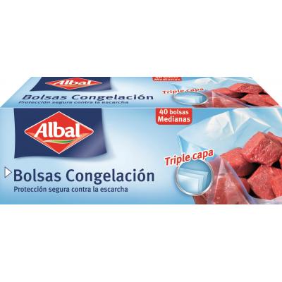 Bolsa Albal Congelado 3l 40u
