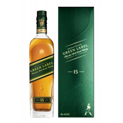Whisky Johnnie Walker Green 15a 70cl 43º