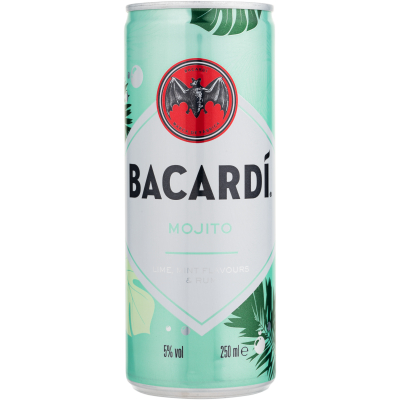 Mojito Bacardi  Lata 25cl 5º
