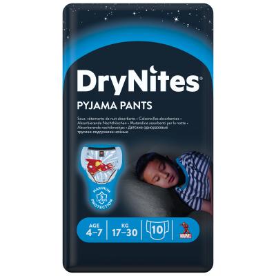 Pañal Dry Nites Niño De 4 A 7 Años 10u
