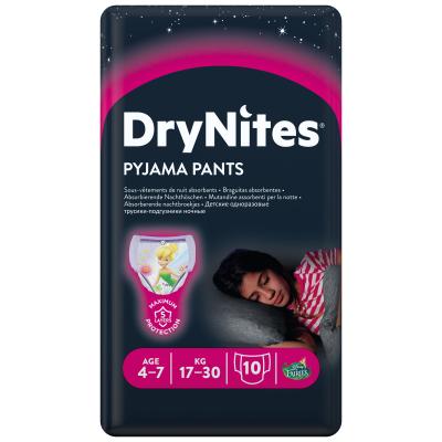 Pañal Dry Nites Niña De 4 A 7 Años 10u