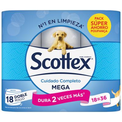 Papel Higienico Scottex Megarollo 18u