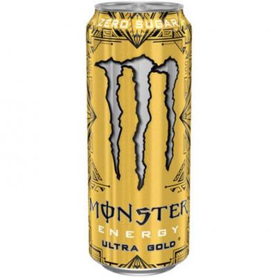 Bebida Energetica Monster Gold Lata 50cl