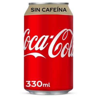Cocacola Sin Cafeina Lata 33cl