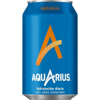 Aquarius Naranja Lata 33cl