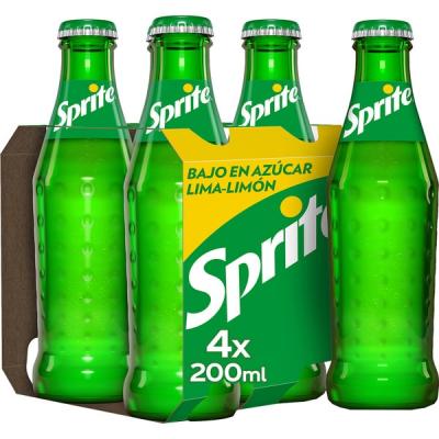 Refresco Sprite Botella 20cl Pack-4