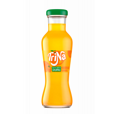 Refresco Trina Naranja Zero Botella 25cl
