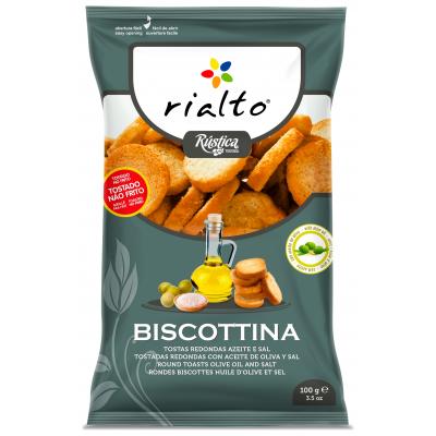 Biscottina Minigrill Rialto  Aceite Sal 100g