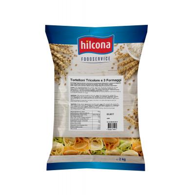 Tortelloni Hilcona  Tricolor 3 Quesos 2k E/K