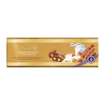 Chocolate Lindt Leche Avellana 300g