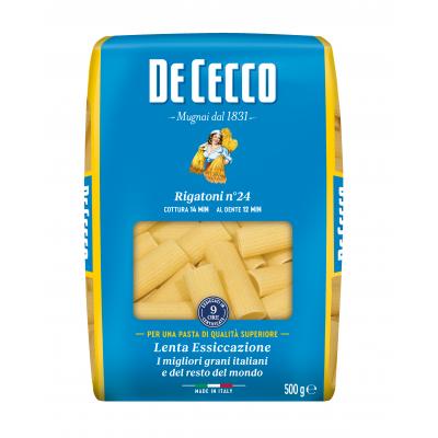 Pasta De Cecco Rigatoni Nº24 500g