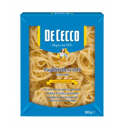 Tagliatelle Dececco Nidi Nº203 500g