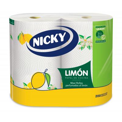 Papel Nicky Cocina Limon 2u
