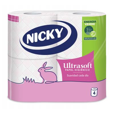 Papel Higienico Nicky 2 Capas 4u