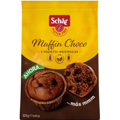 Muffin Schär Chocolate Sin Gluten 225g