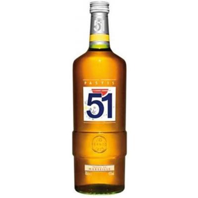Licor Pastis 51+6 Vasos 1l 45º