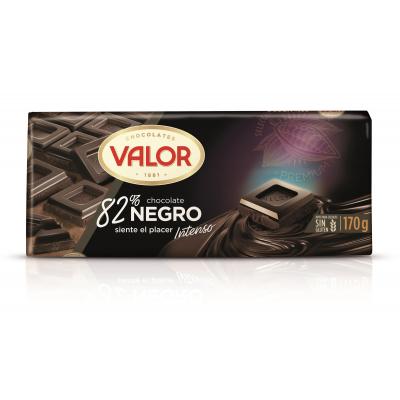 Chocolate Valor Negro 82% 170g