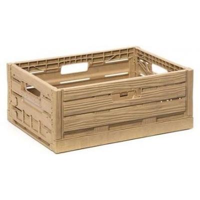 Caja Fruta Imitacion Madera 40x30x16,3cm