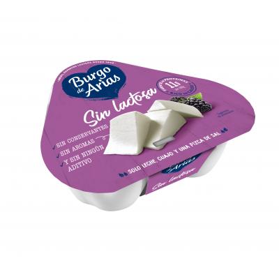 Queso Burgo Arias Sin Lactosa 72g Pack-3