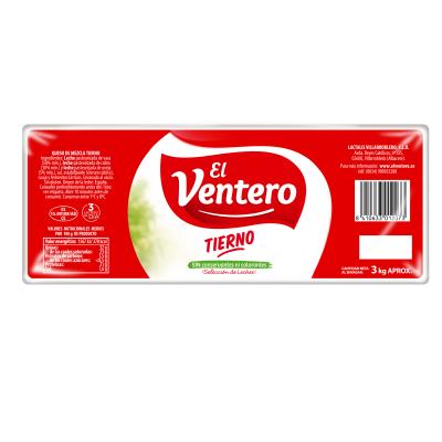 Queso El Ventero Tierno Barra E/K