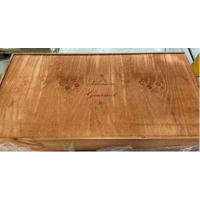 Caja Madera Seleccion Lote+Jamon