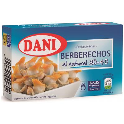 Berberecho Dani Ol-120 63g 30/40 Piezas