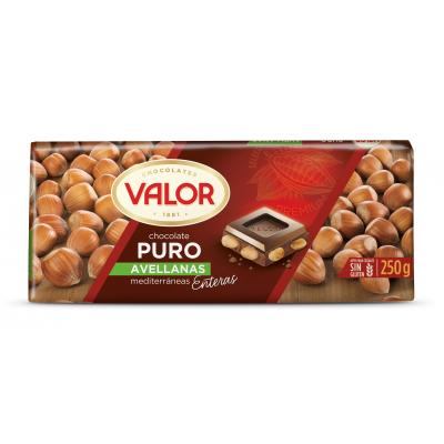 Chocolate Valor Con Avellana 250g
