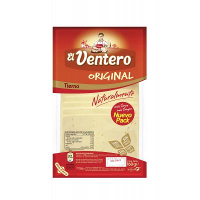 Queso Ventero Tierno Lonchas 160g