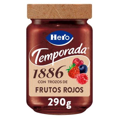 Mermelada Hero Frutos Rojos Temporada 350g