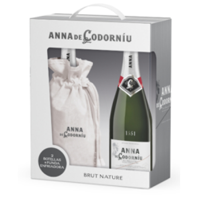 Cava Anna Codorniu+Enfriador 2 Botellas 75cl 11,5º