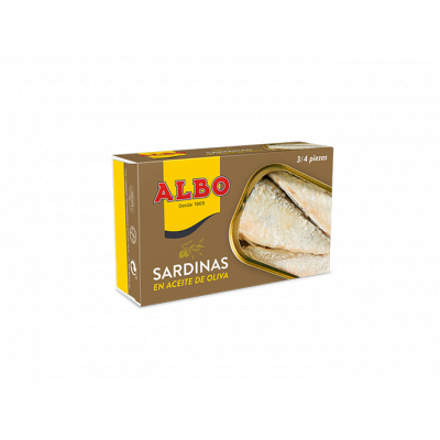 Sardina Albo Aceite Oliva Facil Apertura 85g