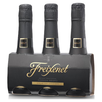 Cava Cordon Negro Mini 20cl Pack-3 12º