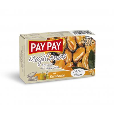 Mejillon Pay-Pay Escabeche Ol-120 70g