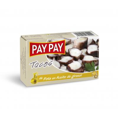 Tacos Pulpo Pay-Pay Aceite Vegetal 72g
