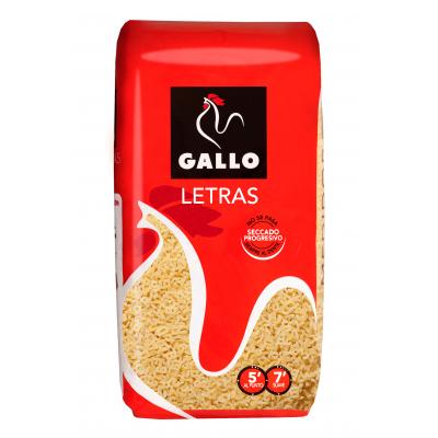 Pasta Gallo Letras 500g