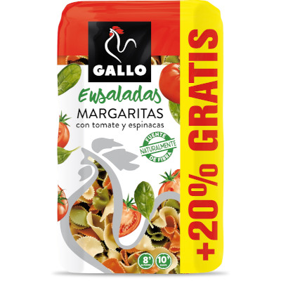 Pasta Gallo Margarita Vegetal 450g