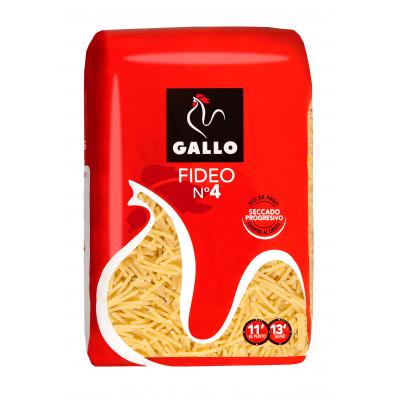 Pasta Gallo Fideo Nº4 450g