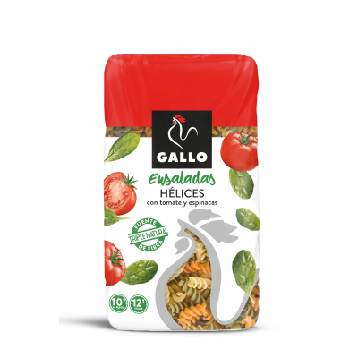 Pasta Gallo Helices Vegetal 400g